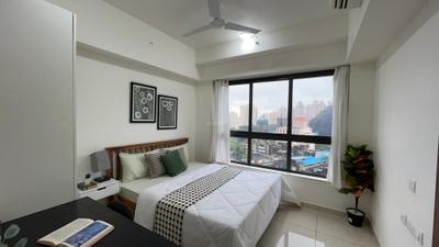 Bedroom Image of 737 Sq.ft 2 BHK Apartment / Flat for sale in Shapoorji Pallonji Vicinia, Powai Mumbai for Rs. 22100000