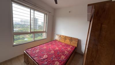 Bedroom Image of 810 Sq.ft 2.5 BHK Apartment / Flat for rent in VTP Belair, Mahalunge Pune for Rs. 25000