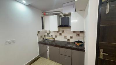 Kitchen Image of 550 Sq.ft 2 BHK Builder Floor for sale in Govindpuri New Delhi for Rs. 4500000