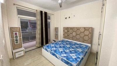 Bedroom Image of 1500 Sq.ft 3 BHK Apartment / Flat for rent in Bliss Orra, Gazipur Zirakpur for Rs. 35000