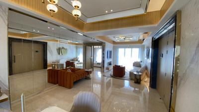 Living Room Image of 1500 Sq.ft 3 BHK Apartment / Flat for sale in Lodha Vista, Lower Parel Mumbai for Rs. 77500000
