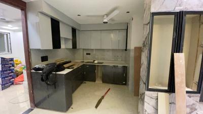 Kitchen Image of 1170 Sq.ft 3 BHK Builder Floor for sale in Rajpur New Delhi for Rs. 8500000