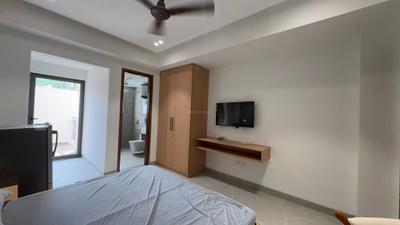 Bedroom Image of 650 Sq.ft 1 RK Builder Floor for rent in DLF Phase 3 Gurgaon for Rs. 24500