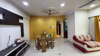 Living Room Image of 1150 Sq.ft 2 BHK Apartment / Flat for sale in Tharwani Rosewood Heights, Kharghar Navi Mumbai for Rs. 18500000