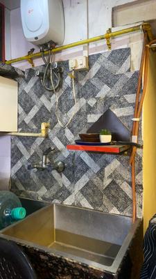 Kitchen Image of 1200 Sq.ft 1 BHK Independent House for rent in Jaipur House Colony Agra for Rs. 24000