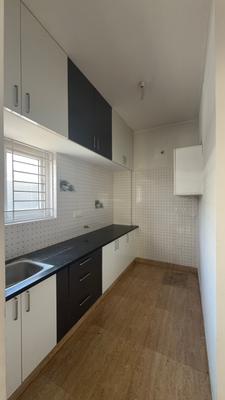 Kitchen Image of 600 Sq.ft 1 BHK Builder Floor for rent in HSR Layout Bengaluru for Rs. 30500