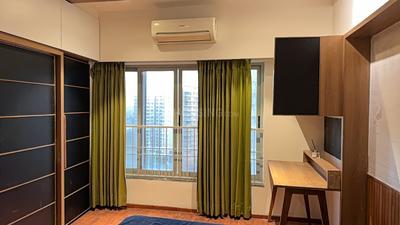 Bedroom Image of 1850 Sq.ft 3 BHK Apartment / Flat for rent in Adani The Meadows, Shantigram Ahmedabad for Rs. 55000