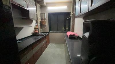 Kitchen Image of 1000 Sq.ft 2 BHK Apartment / Flat for rent in Kalwa Thane for Rs. 35000