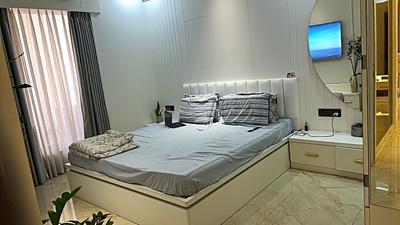Bedroom Image of 1100 Sq.ft 3 BHK Apartment / Flat for sale in Radhe Infinity, Kudasan Gandhinagar for Rs. 16300000
