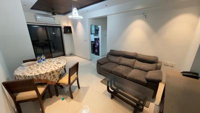 Living Room Image of 980 Sq.ft 2 BHK Apartment / Flat for rent in Purti Iris, Naktala Kolkata for Rs. 32000