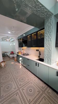 Kitchen Image of 1728 Sq.ft 3 BHK Builder Floor for rent in Sector 48 Gurgaon for Rs. 70000