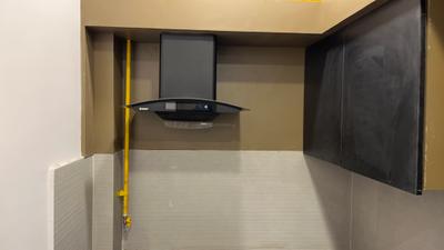 Kitchen Image of 550 Sq.ft 1 RK Builder Floor for rent in Mahalakshmi Nagar Indore for Rs. 13500