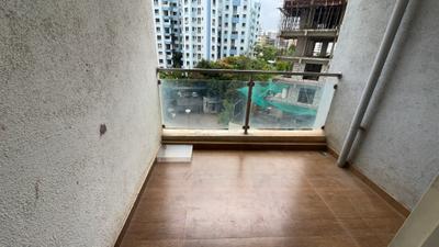 Balcony Image of 682 Sq.ft 1 BHK Apartment / Flat for rent in Gera Park View, Kharadi Pune for Rs. 28000