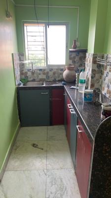 Kitchen Image of 800 Sq.ft 2 BHK Independent House for rent in Kankurgachi Kolkata for Rs. 16000