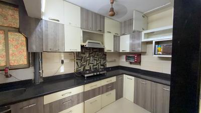 Kitchen Image of 1350 Sq.ft 3 BHK Apartment / Flat for rent in Gahlot Majesty, Seawoods Navi Mumbai for Rs. 70000