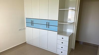 Bedroom Image of 1223 Sq.ft 3 BHK Apartment / Flat for rent in Hyde Park, Hulimavu Bengaluru for Rs. 46000