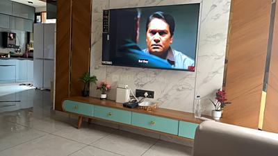 Living Room Image of 709 Sq.ft 2 BHK Apartment / Flat for sale in Randheja Gandhinagar for Rs. 7500000