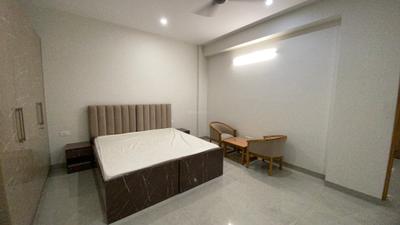 Bedroom Image of 780 Sq.ft 1 RK Apartment / Flat for rent in Sector 50 Gurgaon for Rs. 25000