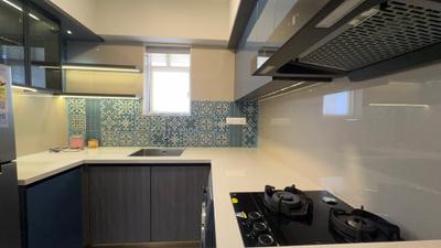 Kitchen Image of 552 Sq.ft 1 BHK Apartment / Flat for rent in Eroor Kochi for Rs. 35000