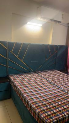 Bedroom Image of 580 Sq.ft 1 BHK Apartment / Flat for rent in Wave Dream Homes, Wave City Ghaziabad for Rs. 16800