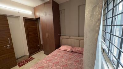 Bedroom Image of 600 Sq.ft 1 BHK Apartment / Flat for rent in Thanisandra Bengaluru for Rs. 26000