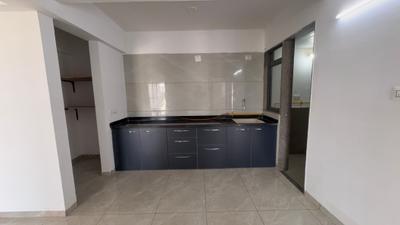 Kitchen Image of 1121 Sq.ft 2 BHK Apartment / Flat for rent in Om Shivam Heights, Vavol Gandhinagar for Rs. 15500