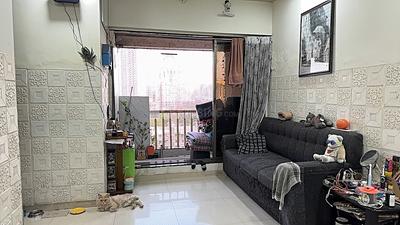Living Room Image of 1050 Sq.ft 2 BHK Apartment / Flat for sale in Westin Ellora Heights, Mira Road East Mira Bhayandar for Rs. 8800000