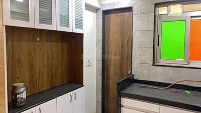 Kitchen Image of 650 Sq.ft 2 BHK Apartment / Flat for rent in Santvan Skyon, Palanpur Surat for Rs. 27000