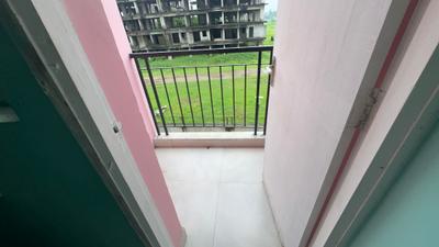 Balcony Image of 1150 Sq.ft 3 BHK Apartment / Flat for rent in Unimark Springfield, Rajarhat Kolkata for Rs. 20000