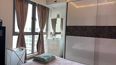 Bedroom Image of 1050 Sq.ft 2 BHK Apartment / Flat for sale in Sheth Auris Serenity, Malad West Mumbai for Rs. 32000000