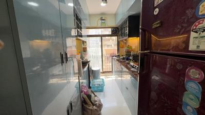 Kitchen Image of 750 Sq.ft 2 BHK Apartment / Flat for sale in Pragati Elanza, Ghatkopar East Mumbai for Rs. 21000000