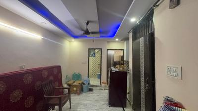 Living Room Image of 700 Sq.ft 1 BHK Builder Floor for rent in Sector 57 Gurgaon for Rs. 18000
