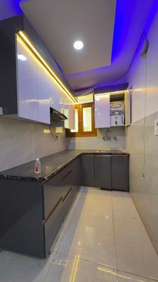 Kitchen Image of 1000 Sq.ft 3 BHK Builder Floor for rent in Nawada New Delhi for Rs. 18500