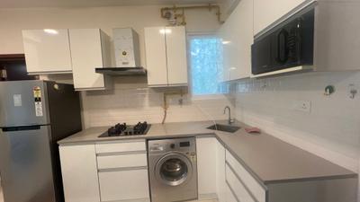 Kitchen Image of 500 Sq.ft 1 BHK Apartment / Flat for rent in Sahakara Nagar Bengaluru for Rs. 44000