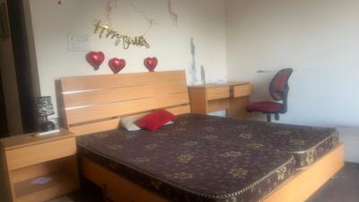 Bedroom Image of 535 Sq.ft 1 RK Studio for rent in Supertech Czar Suites, Omicron I Greater Noida for Rs. 18000