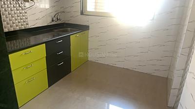 Kitchen Image of 770 Sq.ft 1 BHK Apartment / Flat for rent in Mohan Willows II, Badlapur East Badlapur for Rs. 8500