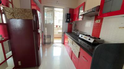 Kitchen Image of 970 Sq.ft 2 BHK Apartment / Flat for rent in Vardhaman Vardhman Residency, Wakad Pune for Rs. 32000