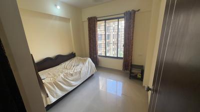 Bedroom Image of 1000 Sq.ft 2 BHK Apartment / Flat for rent in Squarefeet Grand Square, Kasarvadavali Thane for Rs. 25000