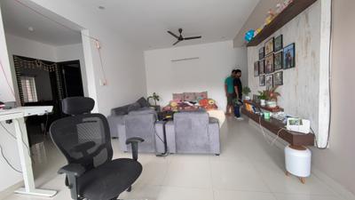 Living Room Image of 1200 Sq.ft 2 BHK Apartment / Flat for rent in Kaggadasapura Bengaluru for Rs. 50000
