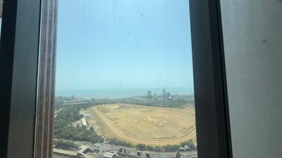Balcony Image of 1500 Sq.ft 3 BHK Apartment / Flat for rent in Piramal Mahalaxmi, Worli Mumbai for Rs. 300000