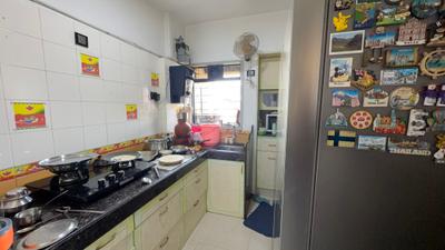 Kitchen Image of 679 Sq.ft 1 BHK Apartment / Flat for sale in Rutu Estate, Thane West Thane for Rs. 7200000