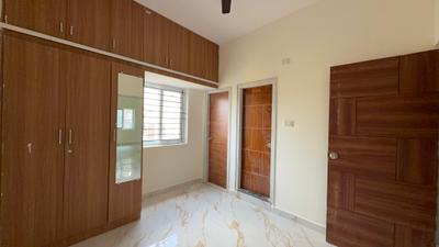 Bedroom Image of 700 Sq.ft 1 BHK Builder Floor for rent in Kalyan Nagar Bengaluru for Rs. 16000