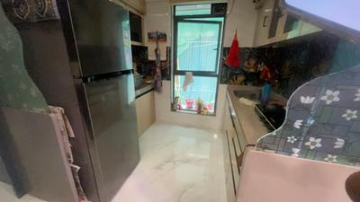 Kitchen Image of 450 Sq.ft 1 BHK Apartment / Flat for sale in Gurukrupa Divyam, Ghatkopar East Mumbai for Rs. 12000000