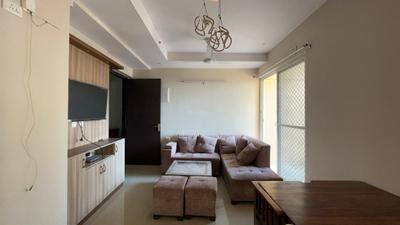 Living Room Image of 766 Sq.ft 2 BHK Apartment / Flat for rent in Prateek Grand City, Siddharth Vihar Ghaziabad for Rs. 30000