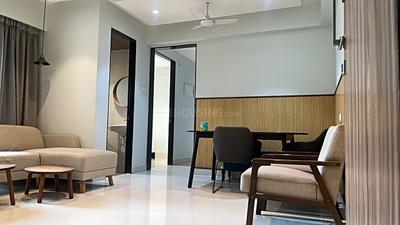 Living Room Image of 1200 Sq.ft 2 BHK Apartment / Flat for sale in Vardhaman Tower, Dombivli East Thane for Rs. 6700000