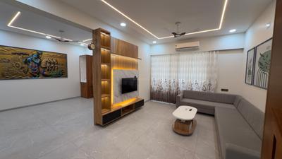 Living Room Image of 2100 Sq.ft 3 BHK Apartment / Flat for rent in Saamarth H7, PDPU Road Gandhinagar for Rs. 60000