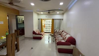 Living Room Image of 1150 Sq.ft 2 BHK Apartment / Flat for sale in Tharwani Rosewood Heights, Kharghar Navi Mumbai for Rs. 18500000