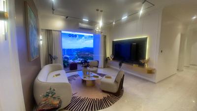 Living Room Image of 1250 Sq.ft 3 BHK Apartment / Flat for sale in Ajmera Manhattan, Wadala East Mumbai for Rs. 46000000