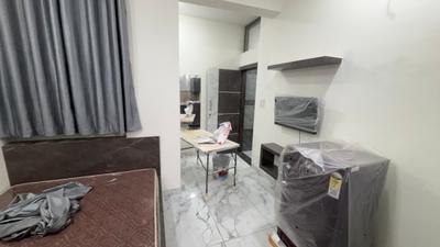Bedroom Image of 350 Sq.ft 1 RK Apartment / Flat for rent in L I G Colony Indore for Rs. 13999