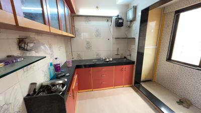 Kitchen Image of 550 Sq.ft 1 BHK Apartment / Flat for sale in Suyash Tower, Kopar Khairane Navi Mumbai for Rs. 10000001